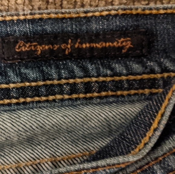 Citizens of Humanity Ingrid #002 Stretch Low Waist Flare Jean 29 - Picture 6 of 11